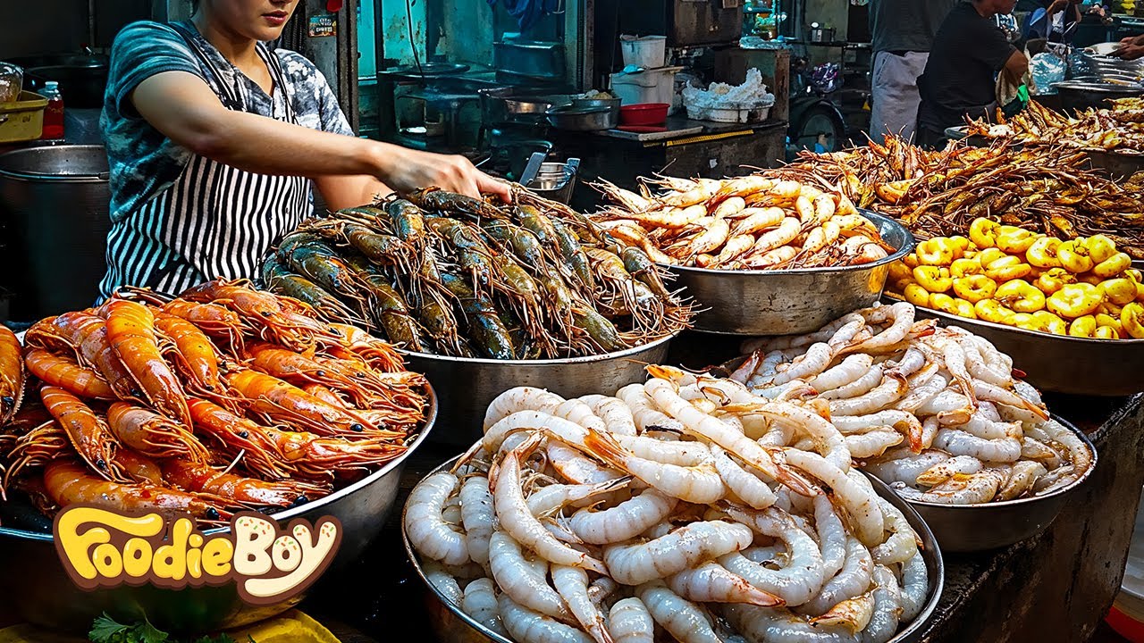 Amazing! Seafood Compilation | Shrimps, Lobster, Urchine, Crayfish, Sea Snail, Moray Eel