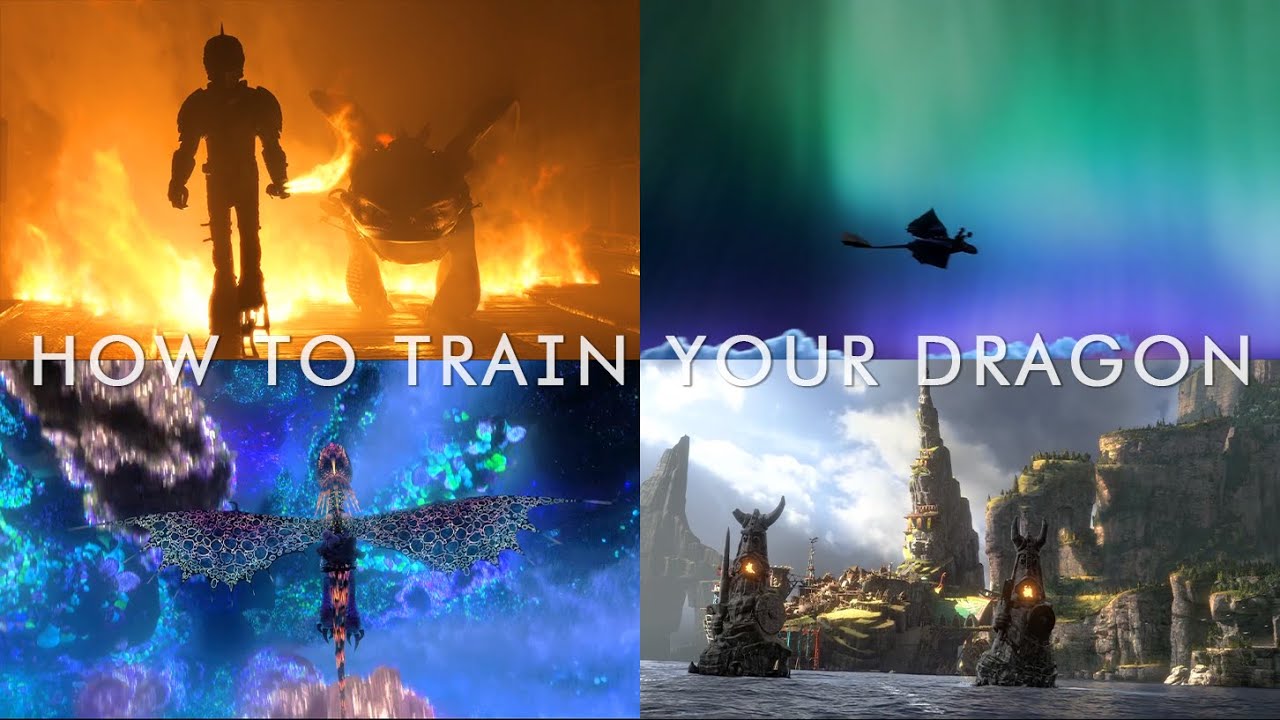 Amazing Shots of HOW TO TRAIN YOUR DRAGON TRILOGY
