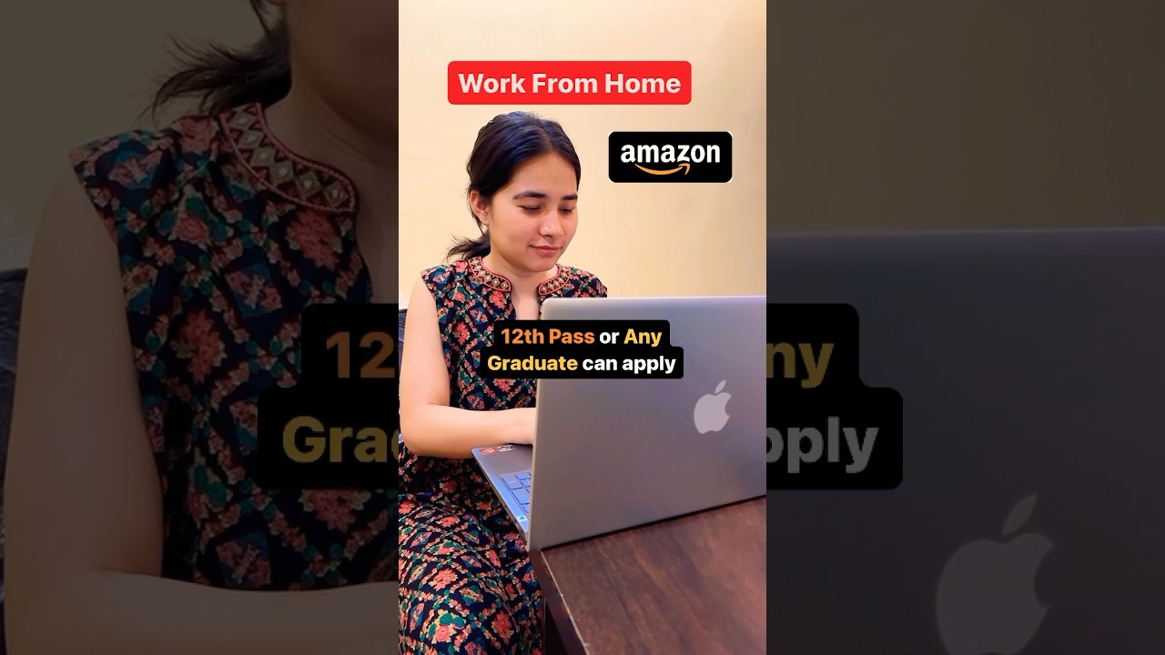 Amazon is Hiring Work From Home🔴🥳🥳| Apply Now!