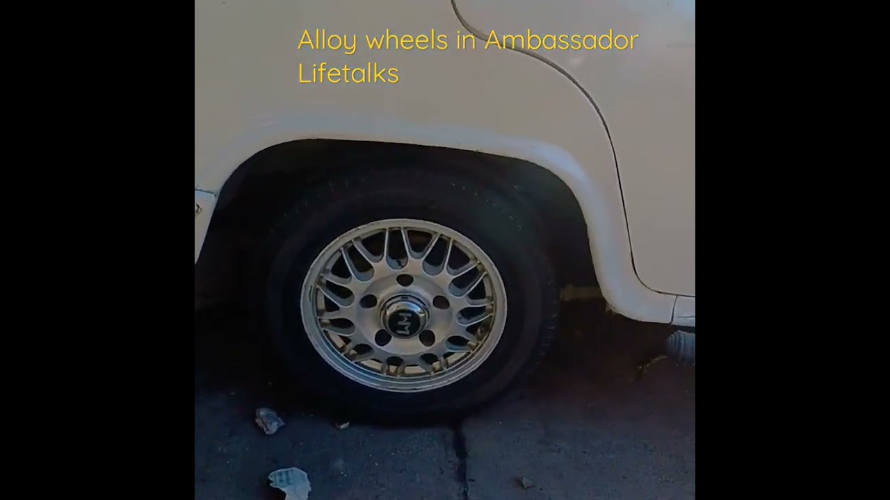 Ambassador modified with Alloy wheels #shorts #ambassador