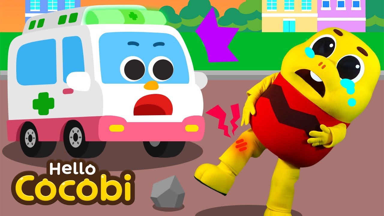 Ambulance Song | Car Song for Kids | Nursery Rhymes | Easy Dance | Hello Cocobi
