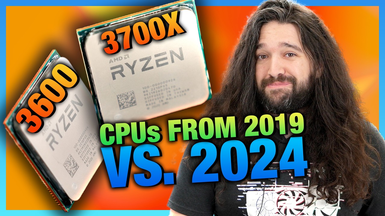 AMD R7 3700X & R5 3600 in 2024 Revisit: Benchmarks vs. 7800X3D, 5700X3D, & More
