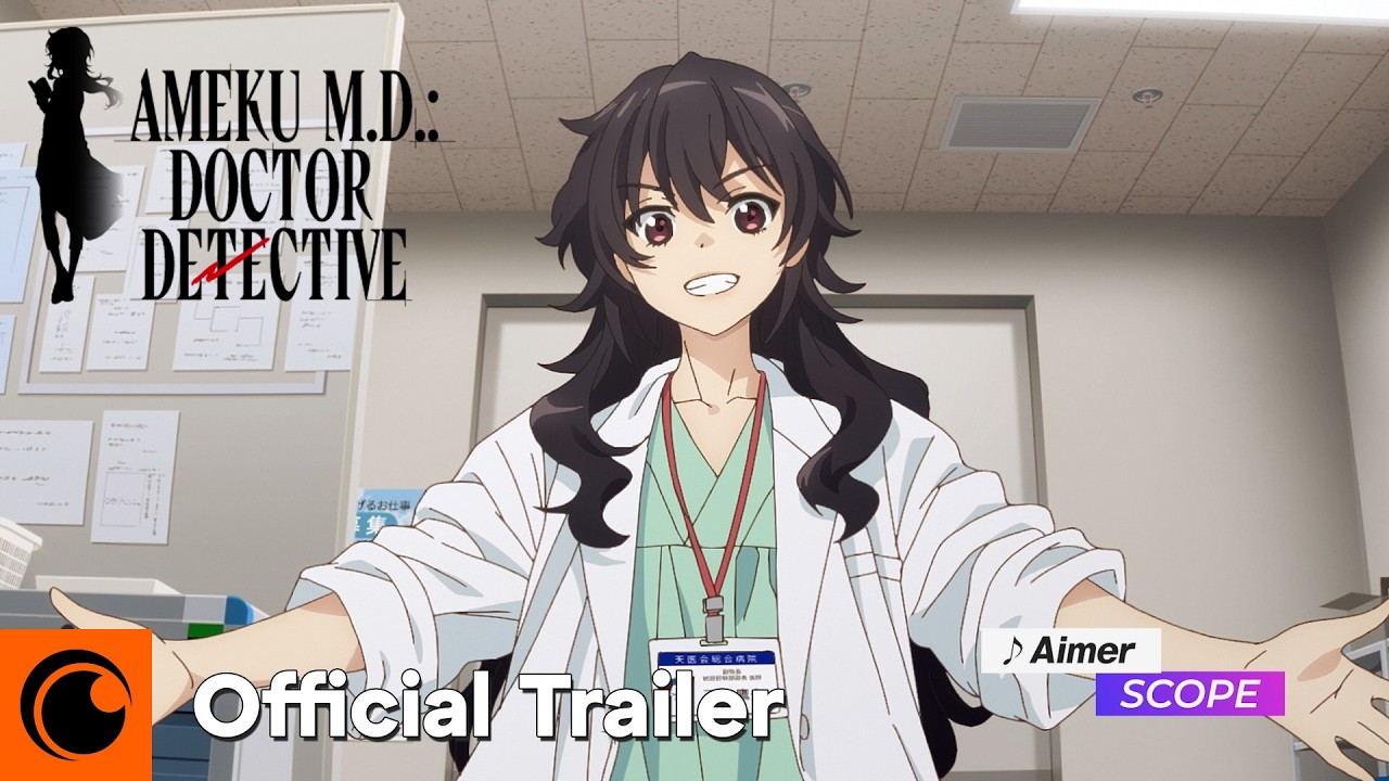 Ameku M.D.: Doctor Detective | OFFICIAL TRAILER