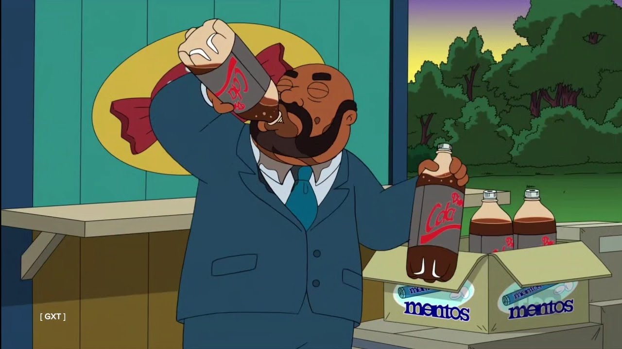 American Dad: Cola And Mentos