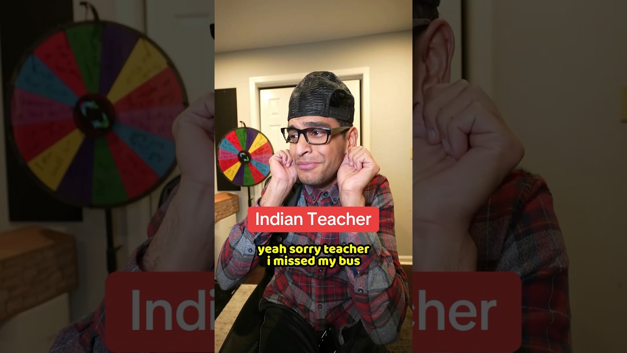 American vs. Indian Teachers Be Like