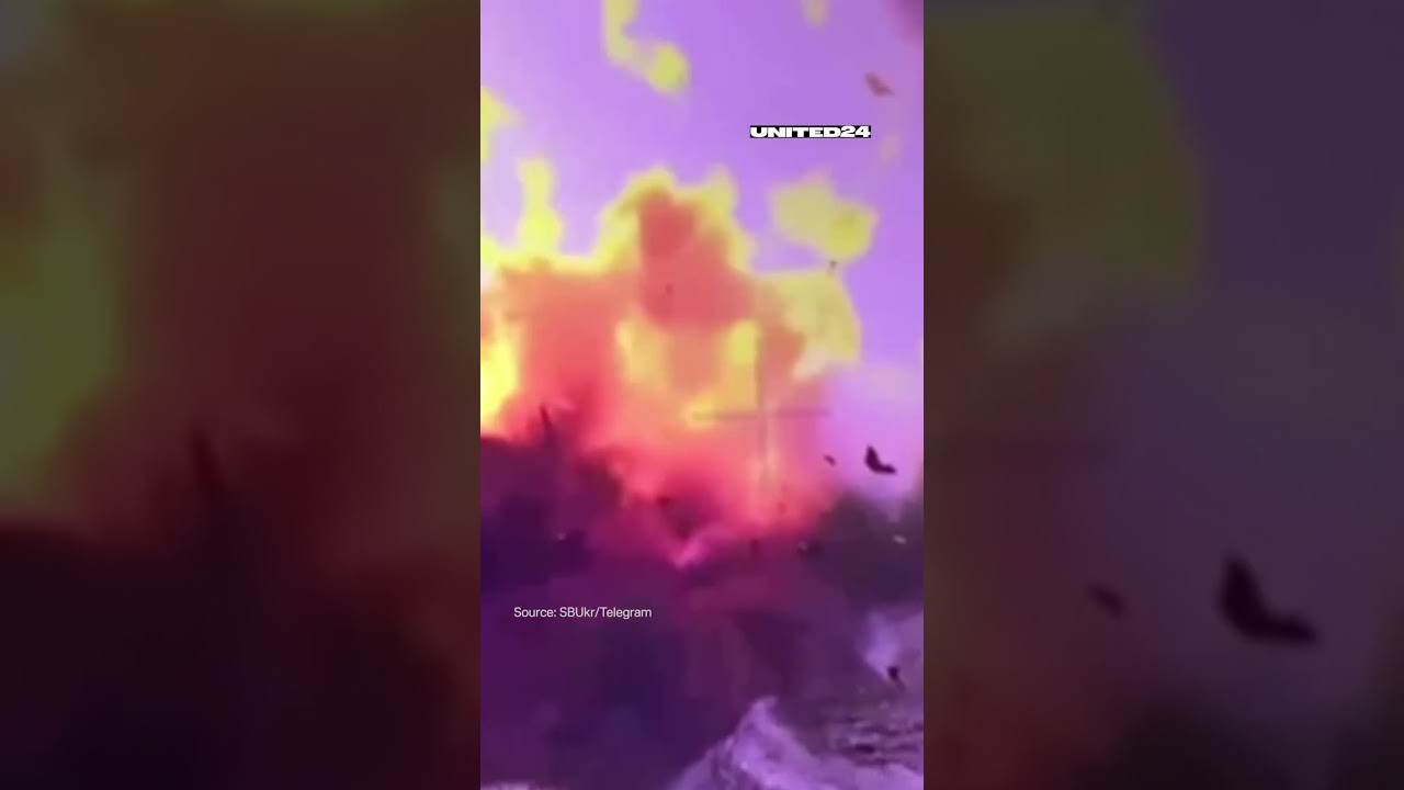 American-made Switchblade attack drone completely destroys Russian T-90M 