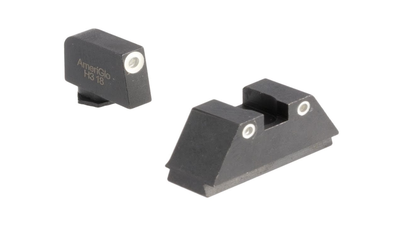 AmeriGlo Suppressor Height Tritium Glock Sights GL-329 - Review