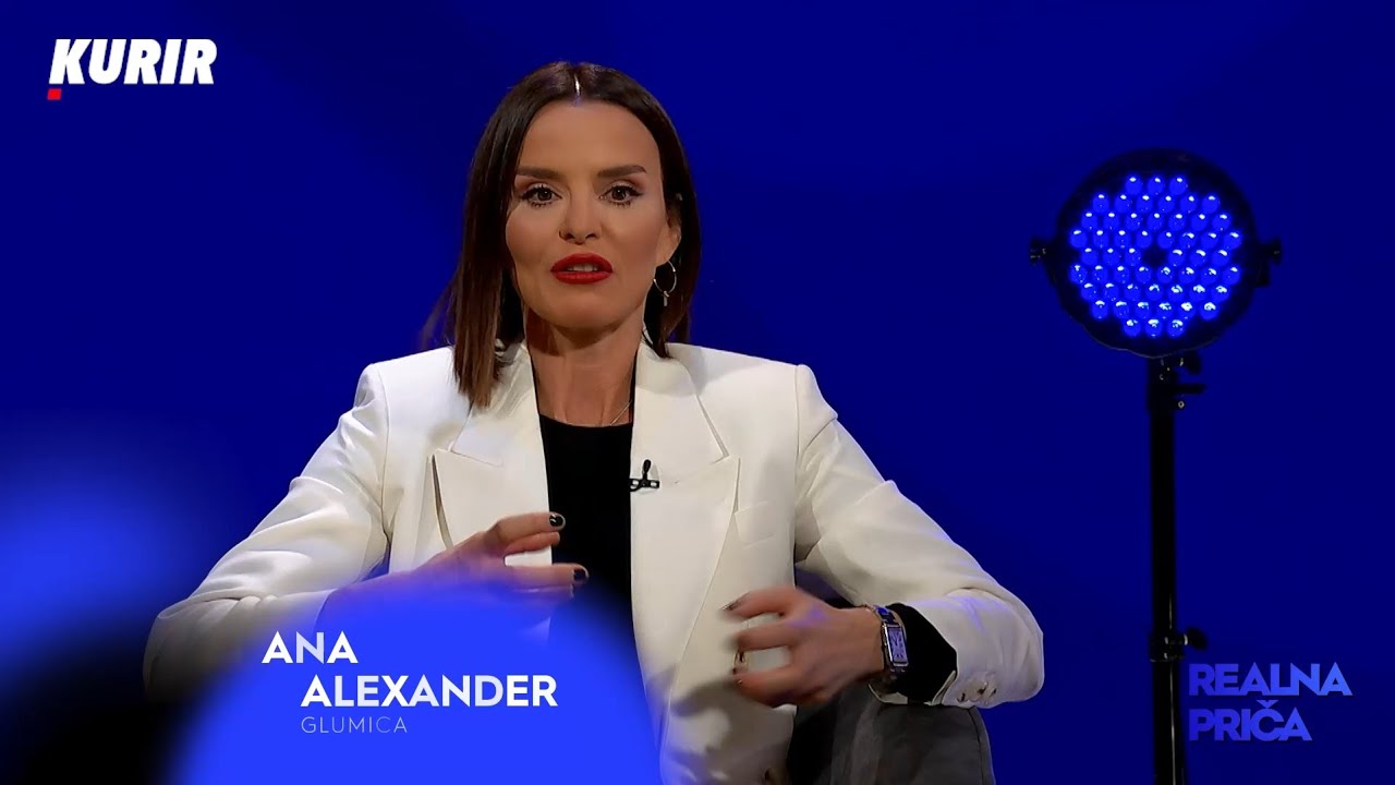 AMERIČKA GLUMICA NAŠEG POREKLA OTKRIVA TAJNE HOLIVUDA! Ana Alexander u Realnoj priči
