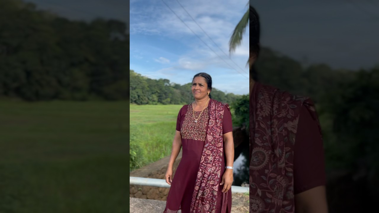 Amma first time in churidar #amma #ammalove