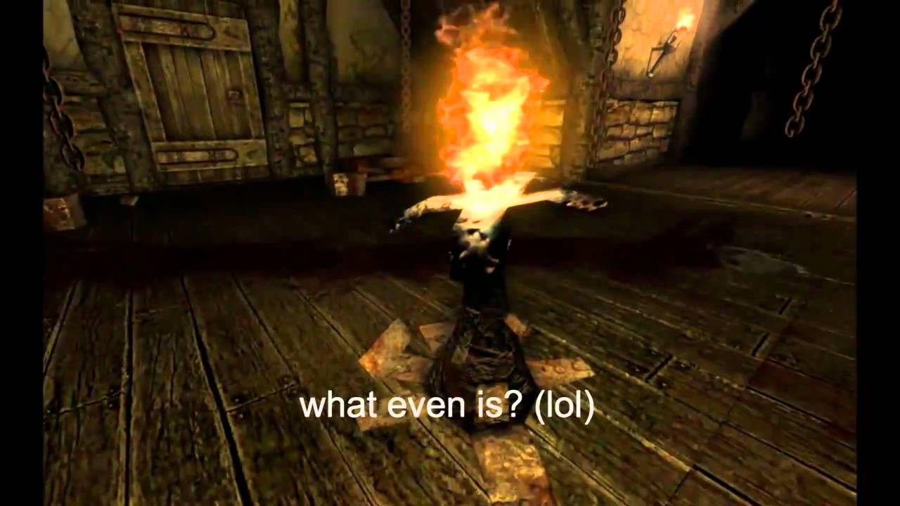 Amnesia: The Dark Descent HD - Funny scaried player -