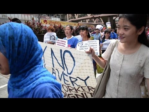 Amnesty: les domestiques indonésiennes de Hong Kong 
