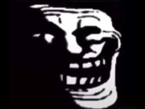 Among us sus troll face meme