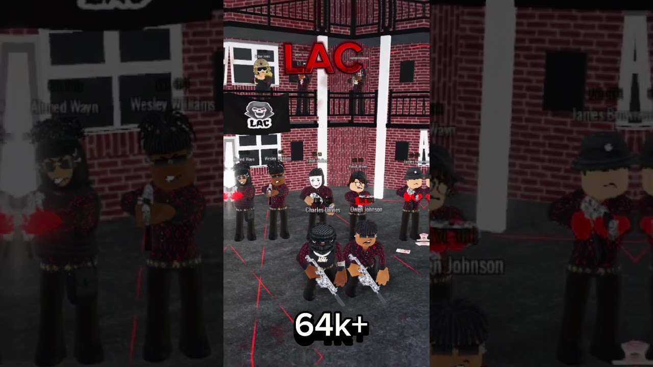 Amount Of Members Each Gang Has🥷🏾 | Streetz War 2 | #roblox #hoodgame #streetzwar2