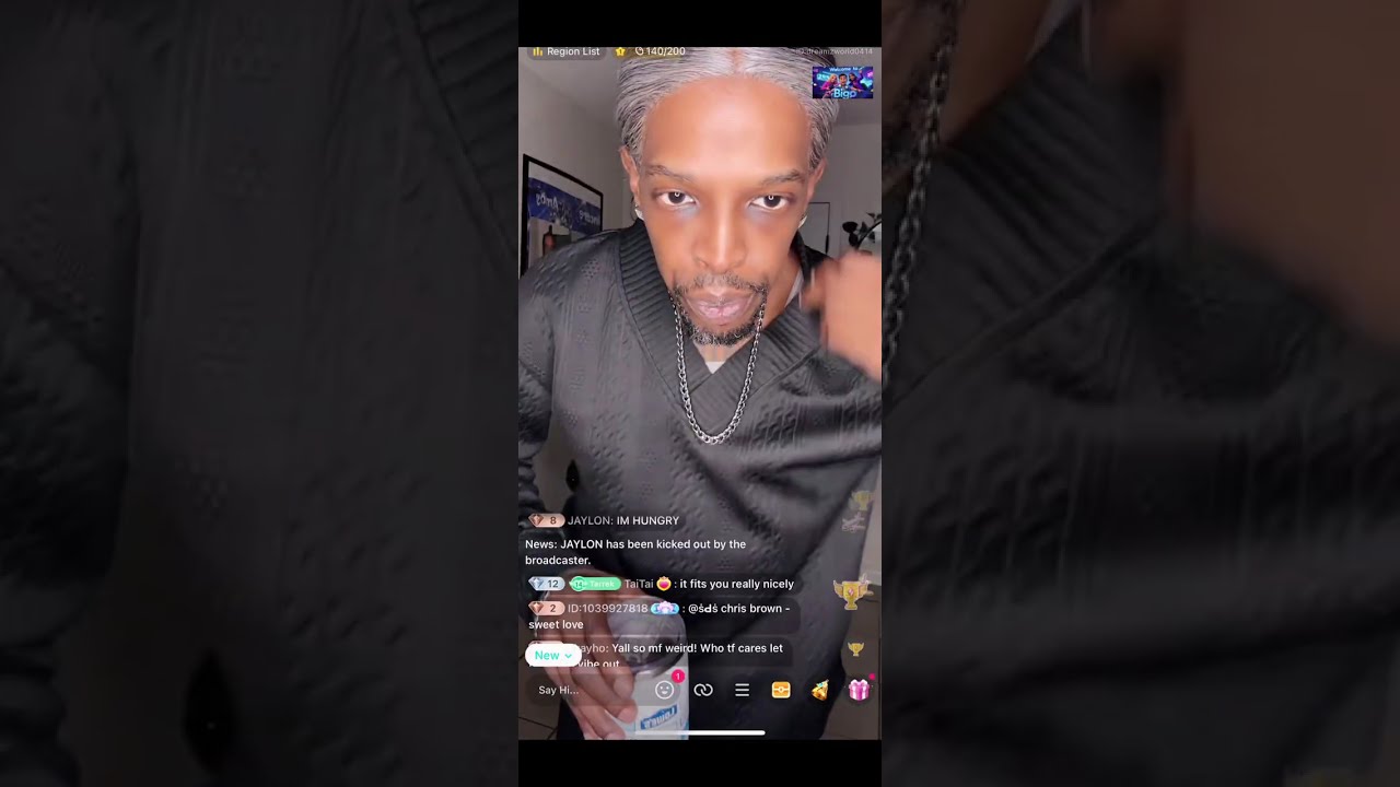 Amoy drxnk and High arguing with the chat on Bigo