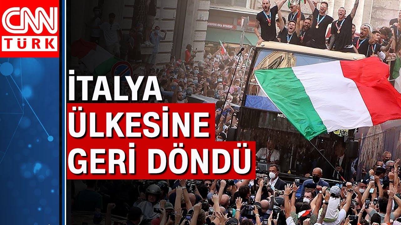 Şampiyon İtalya ülkesinde böyle karşılandı