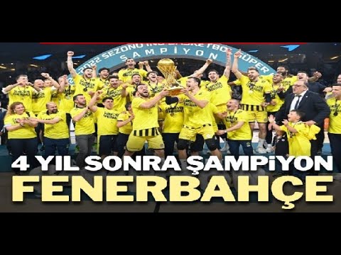 ŞAMPİYON FENERBAHÇE BEKO! | Anadolu Efes Fenerbahçe Beko 80-92 |  Playoff  Final 4. Maç Özeti 4K HD