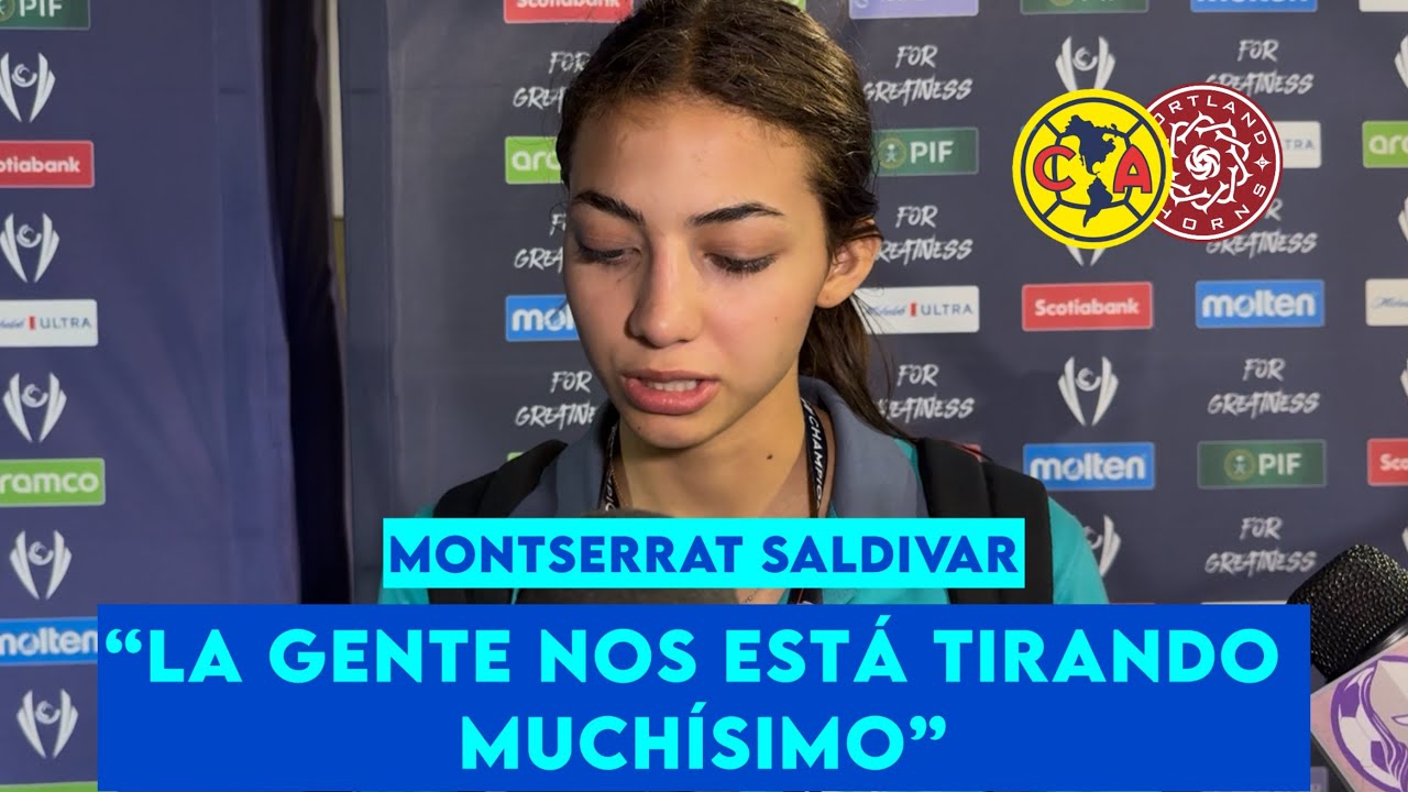 América Femenil | Montserrat Saldívar | CONCACAF W Champions Cup |