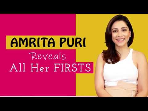 Amrita Puri REVEALS All Her Firsts | First Celebrity Crush, Kiss & More | BOI