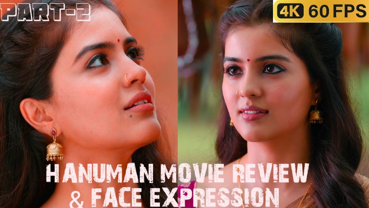 Amritha Aiyer Vertical Video | Hanuman Movie Review 2 & Face Reaction |  #hanumanmovie #amrithaaiyer