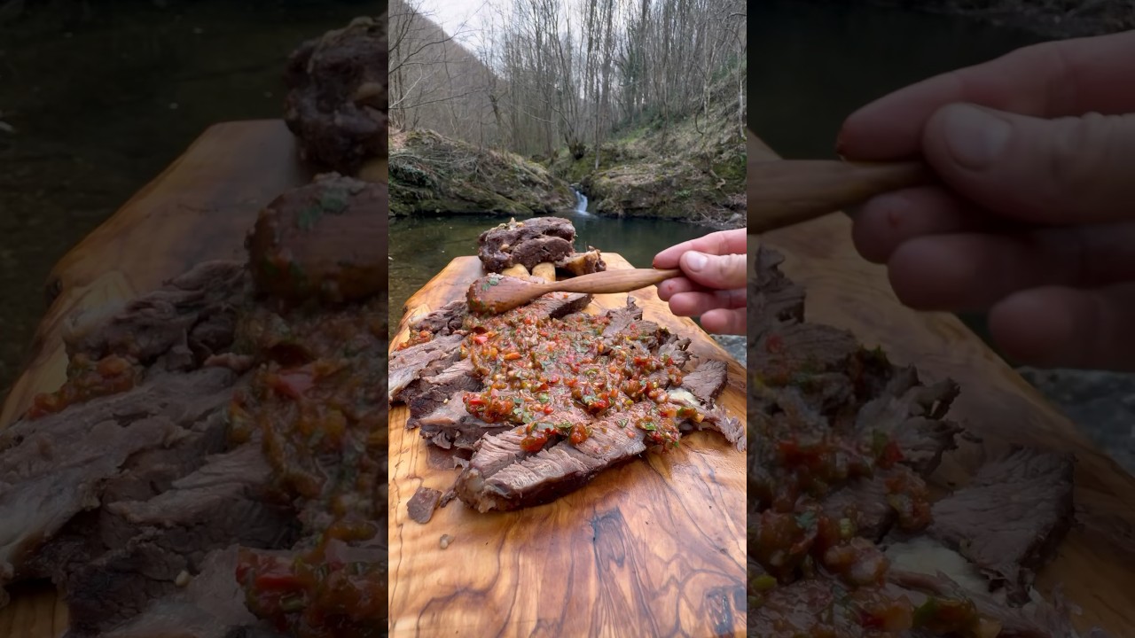 ÇAMURDA DANA KABURGA PİŞİRME? | Cooking beef ribs in mud🥩