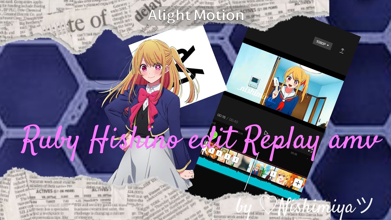 AMV edit Replay Ruby Hoshino 4k cc
