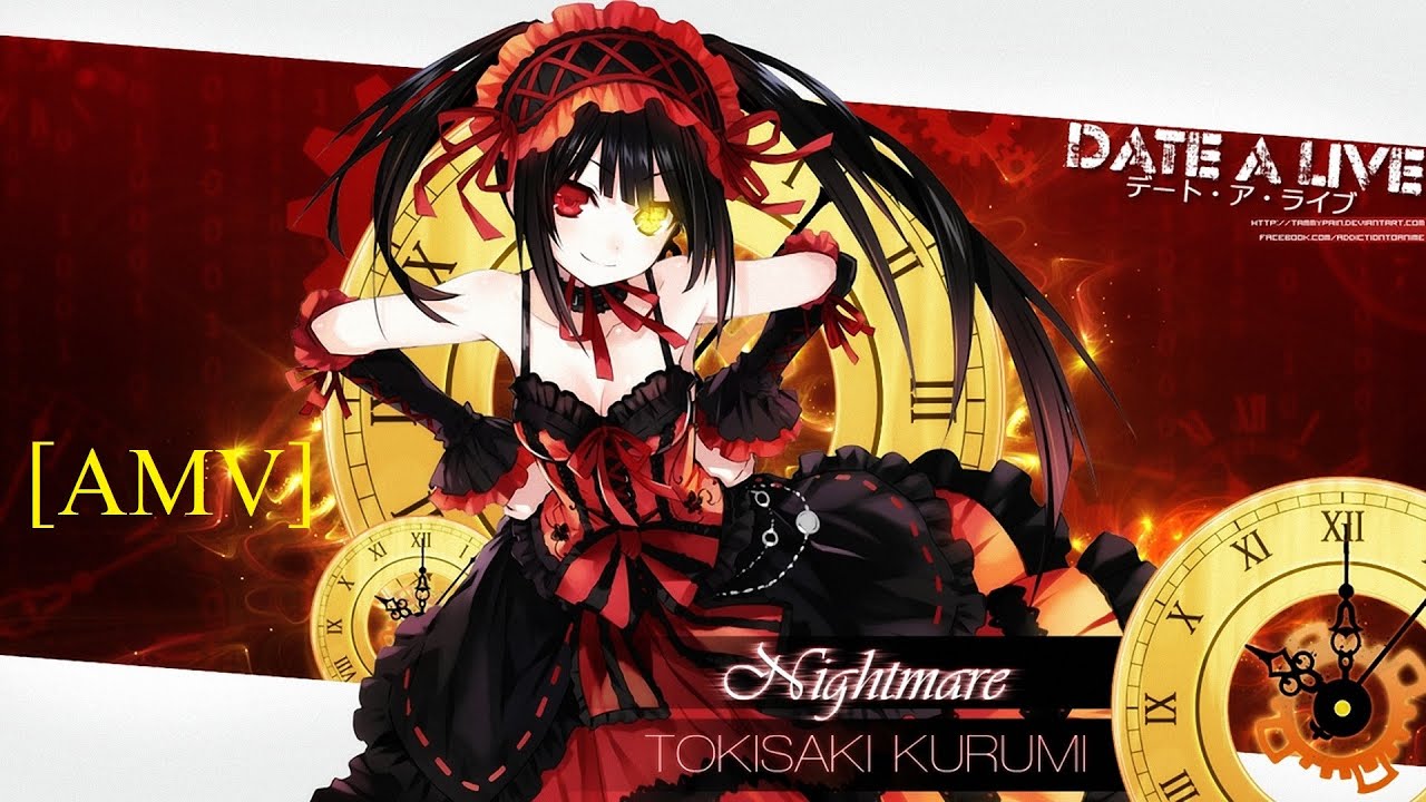 [Amv] Kurumi Tokisaki - This is Halloween(Marilyn Manson)