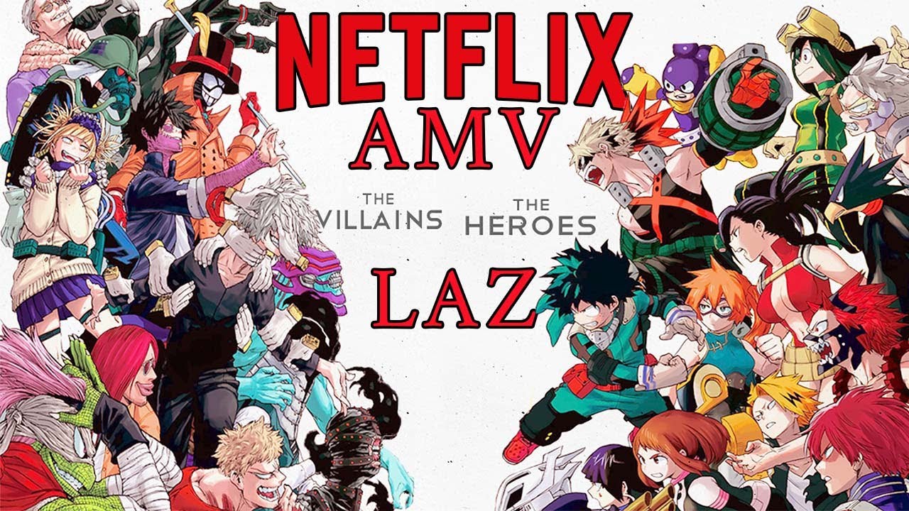 「AMV」SURVIVOR - Netflix Trailer - Heroes Vs Villains - Mix Anime