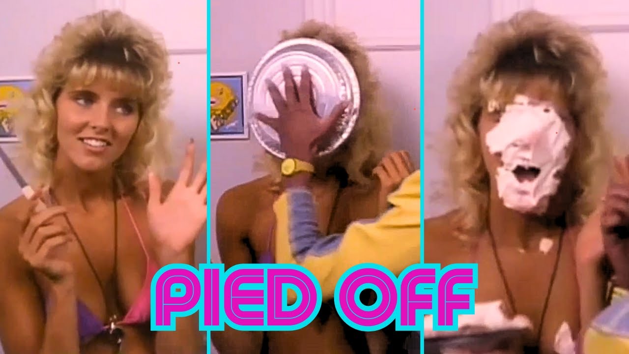 Amy Lynn Baxter in Bikini defeated with pie
