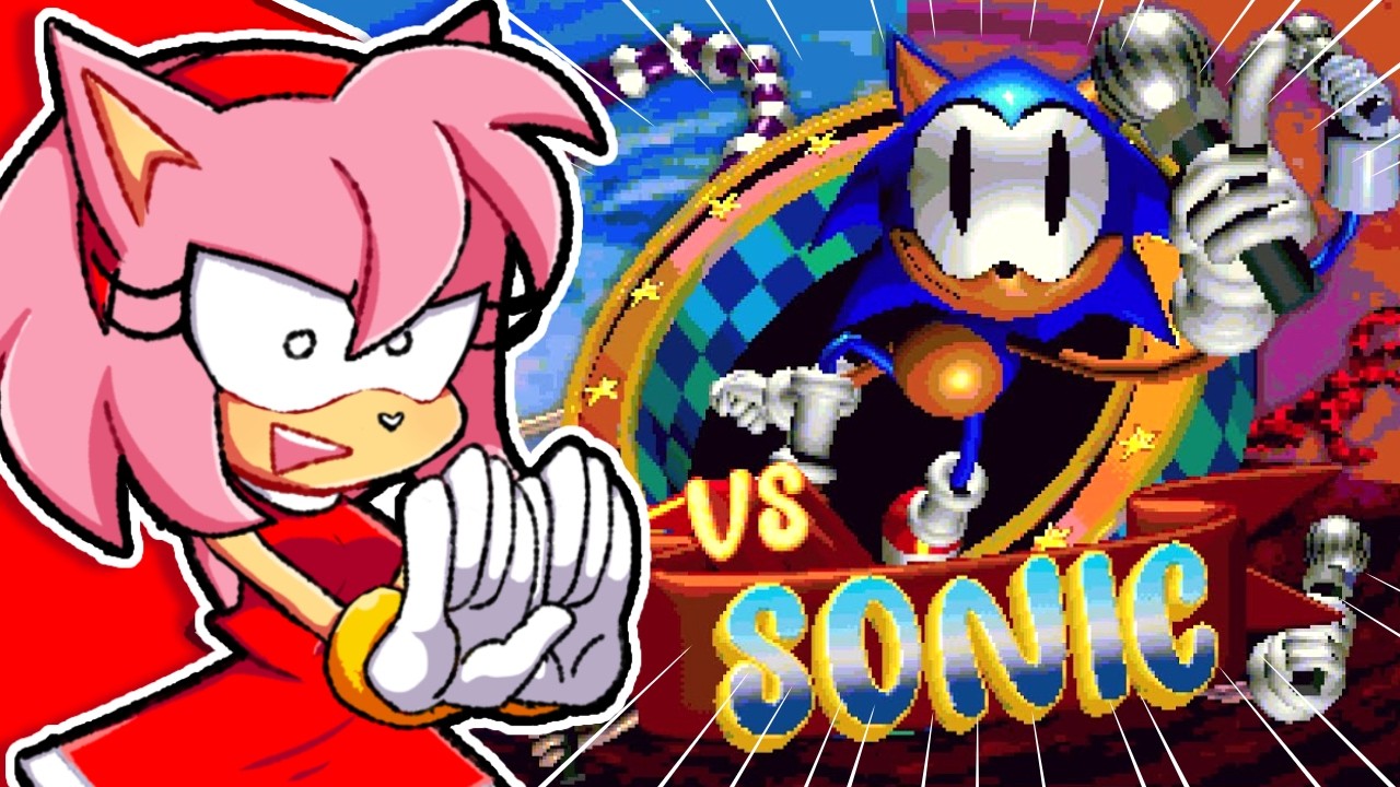 AMY PLAYS Sonic VS Rewrite! 😍💞