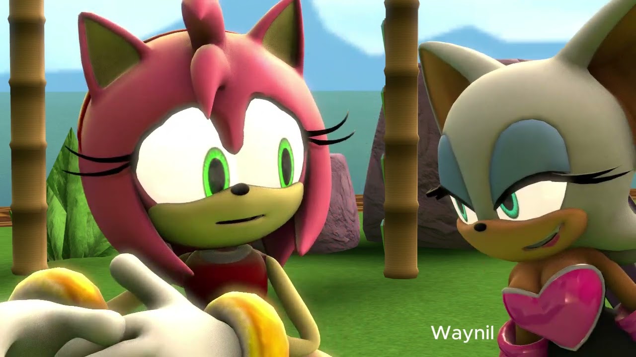 Amy Rose - Bouncing Wedgie