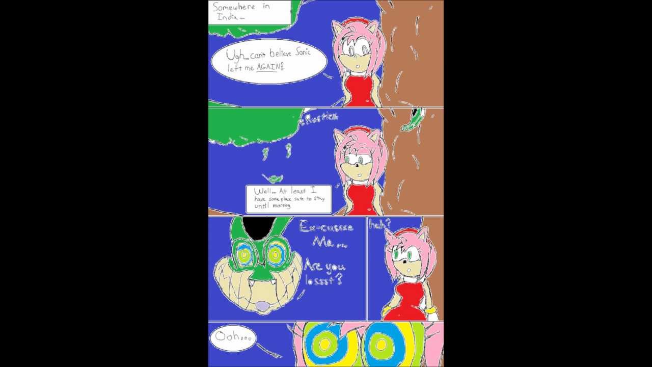 Amy Rose and kaa