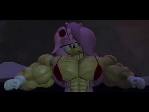 Amy Rose Pecs Dance