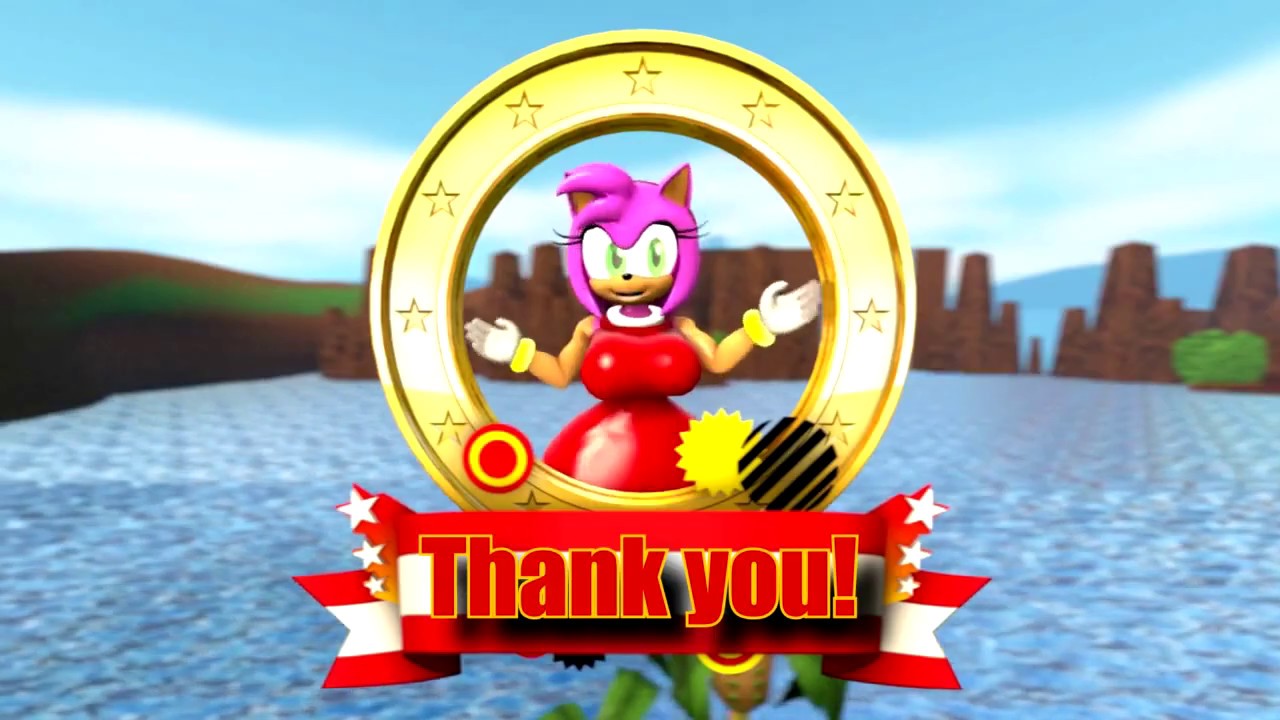 Amy Rose the Hedgehog's Breast Expansion 3D Remake V1