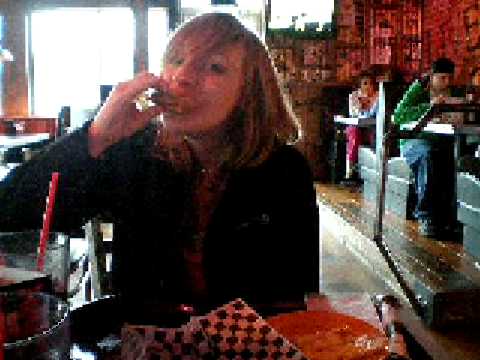 amy stuffing her face