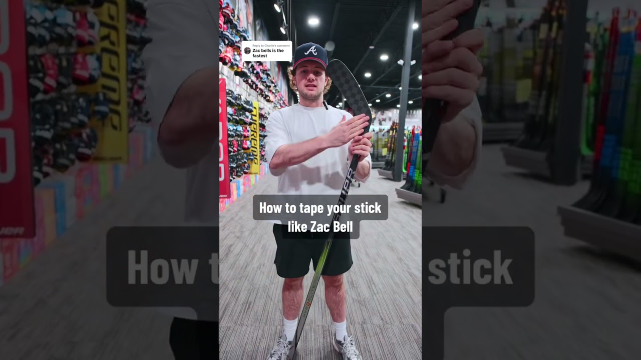 an even faster tape job #hockey #hockeyshop #thehockeyshop #icehockey #nhl #hockeytiktoks #hockeytik