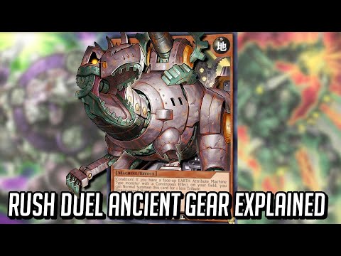 An Old Classic With A New Look!!! [ Yu-Gi-Oh! Rush Archetypes Explained: Ancient Gear ]