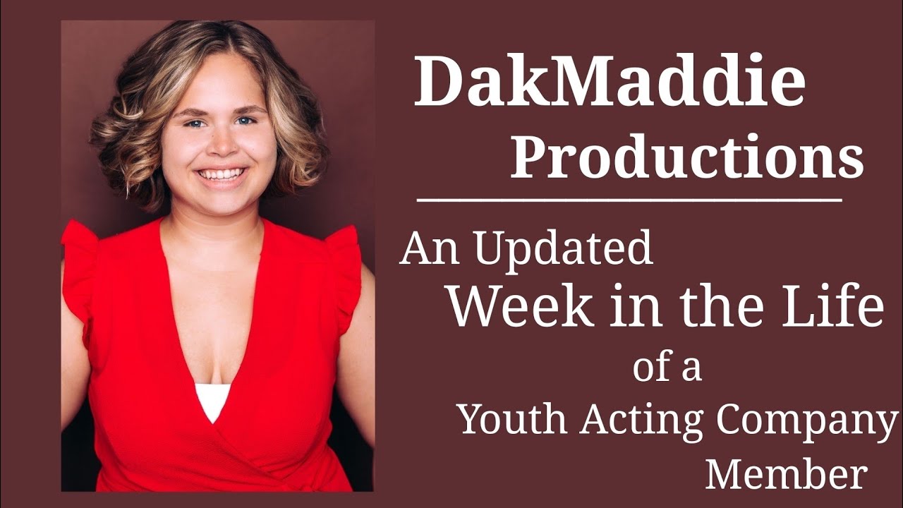 An Updated Week in the Life of a Youth Acting Company Member