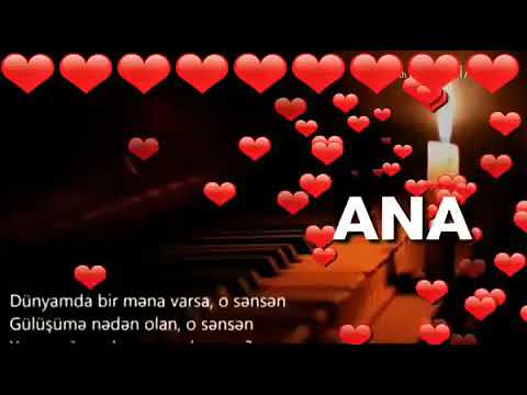 Ana aid şeir status üçün😘😘