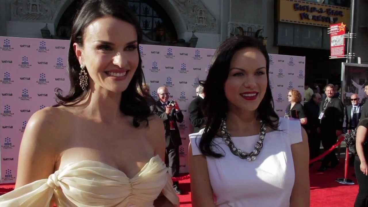 Ana Alexander & Anya Monzikova red carpet interview 2011 TCM Classic Film Festival