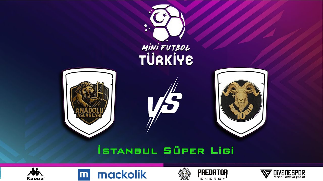 ANADOLU ASLANLARI - GOAT FC | MİNİ FUTBOL İSTANBUL SÜPER LİGİ