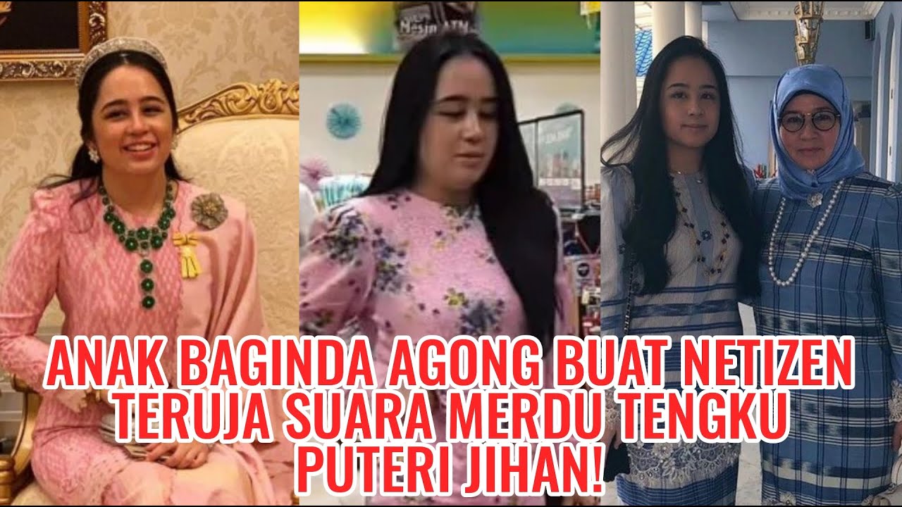 Anak Baginda Agong Buat Netizen Teruja Suara Merdu Tengku Puteri Jihan!