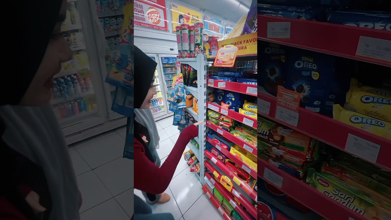 anak CB Indomaret viral #shorts #hijab #joget #cantik #trending