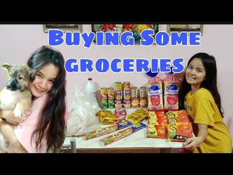 ANAK NG OFW MARUNONG NA MAGBUDGET NG PERA | ANAK NI HANA LIZA | MY DAUGHTER BUYING SOME GROCERIES