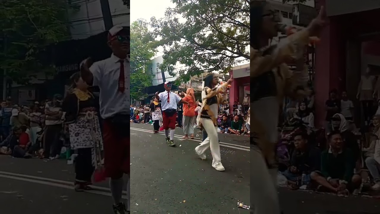 anak SD goyang hot ditengah jalan