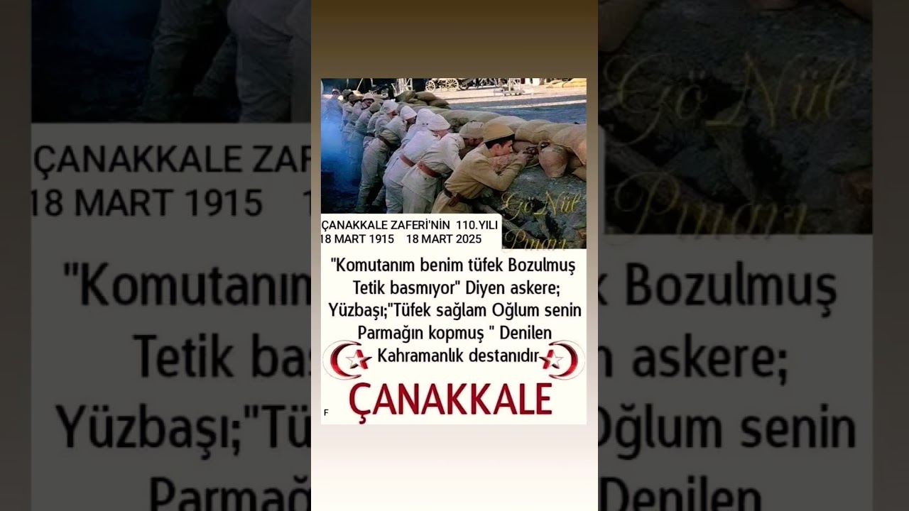 ÇANAKKALE ZAFERİ MEKANLARI CENNET OLSUN... #shortvideo #keşfet #shortv #shorts