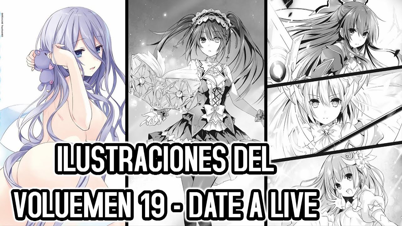 ANALISIS DE LAS ILUSTRACIONES DEL VOLUMEN 19 DE DATE A LIVE - MIO TRUE END