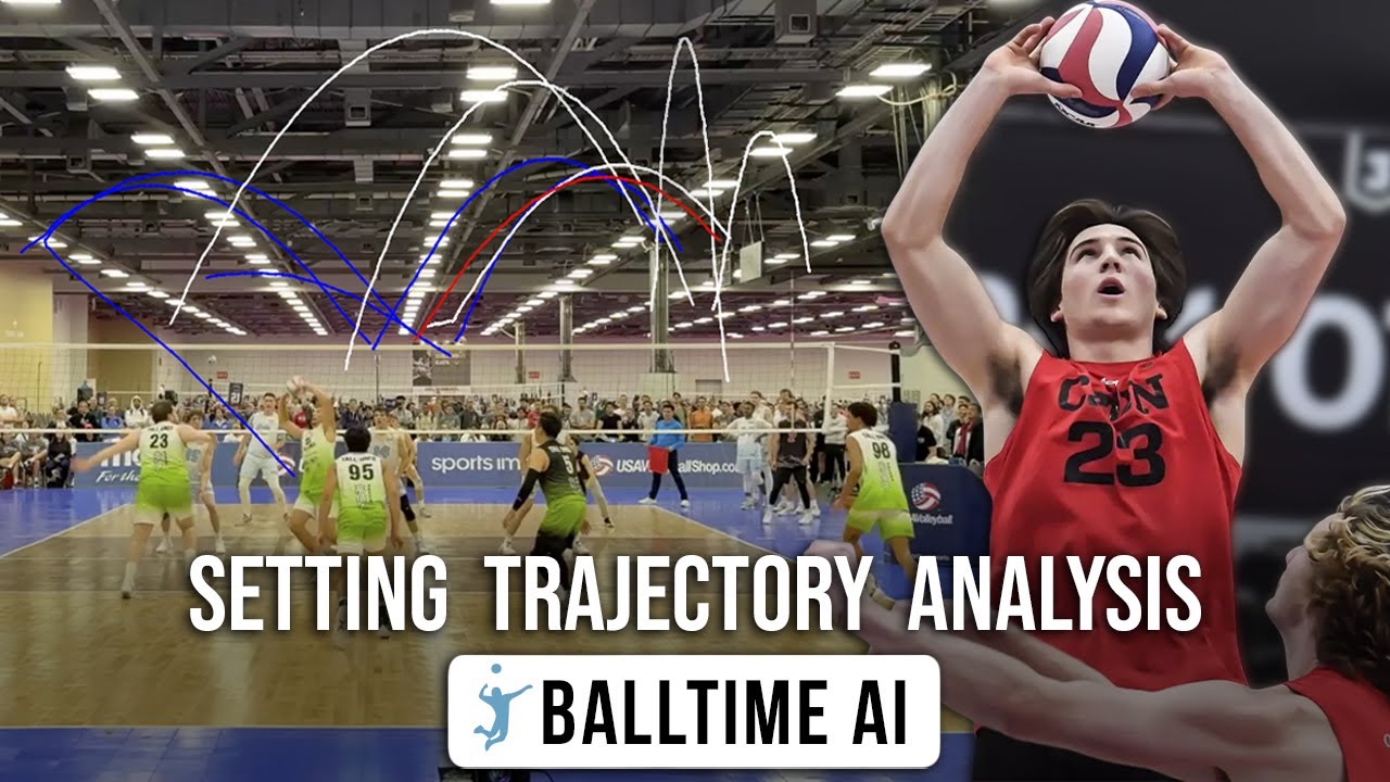 Analyzing Setting Trajectories with Balltime AI (Volleyball App)