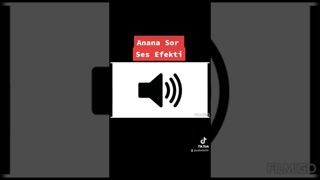 Anana Sor Ses Efekti