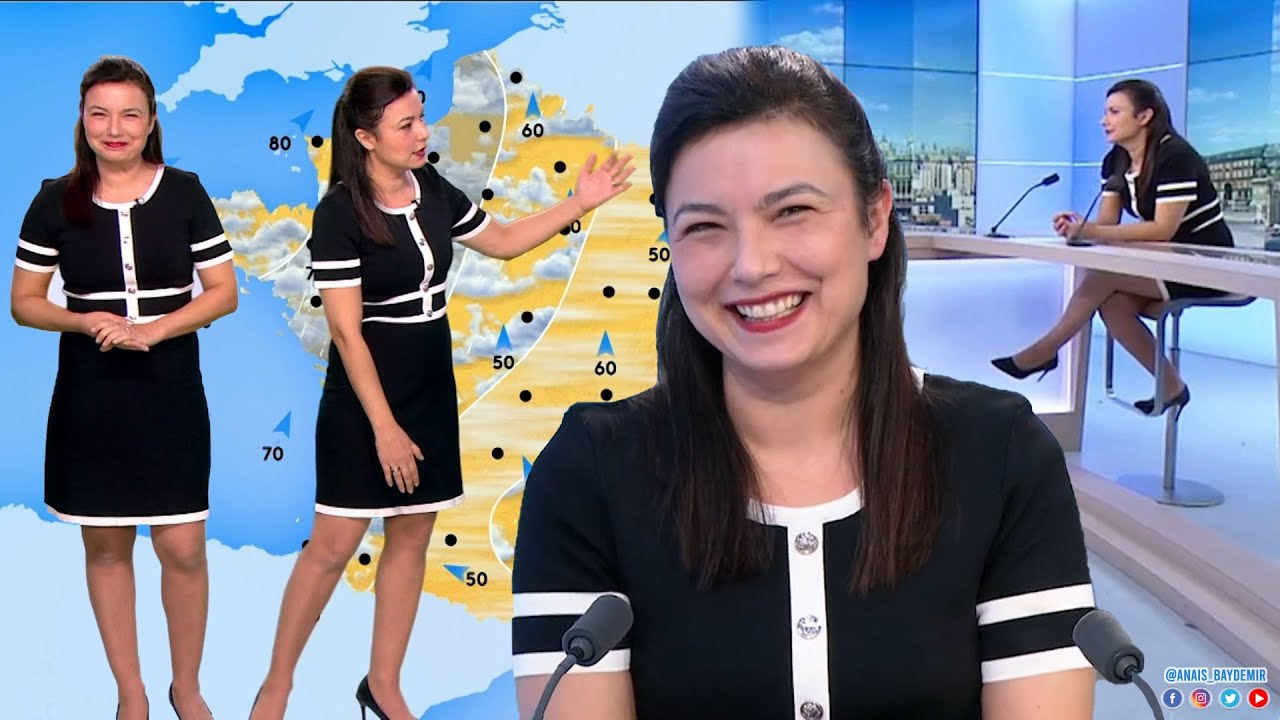 Anaïs Baydemir - Météo France2 + JT France3 (07/01/2023 )
