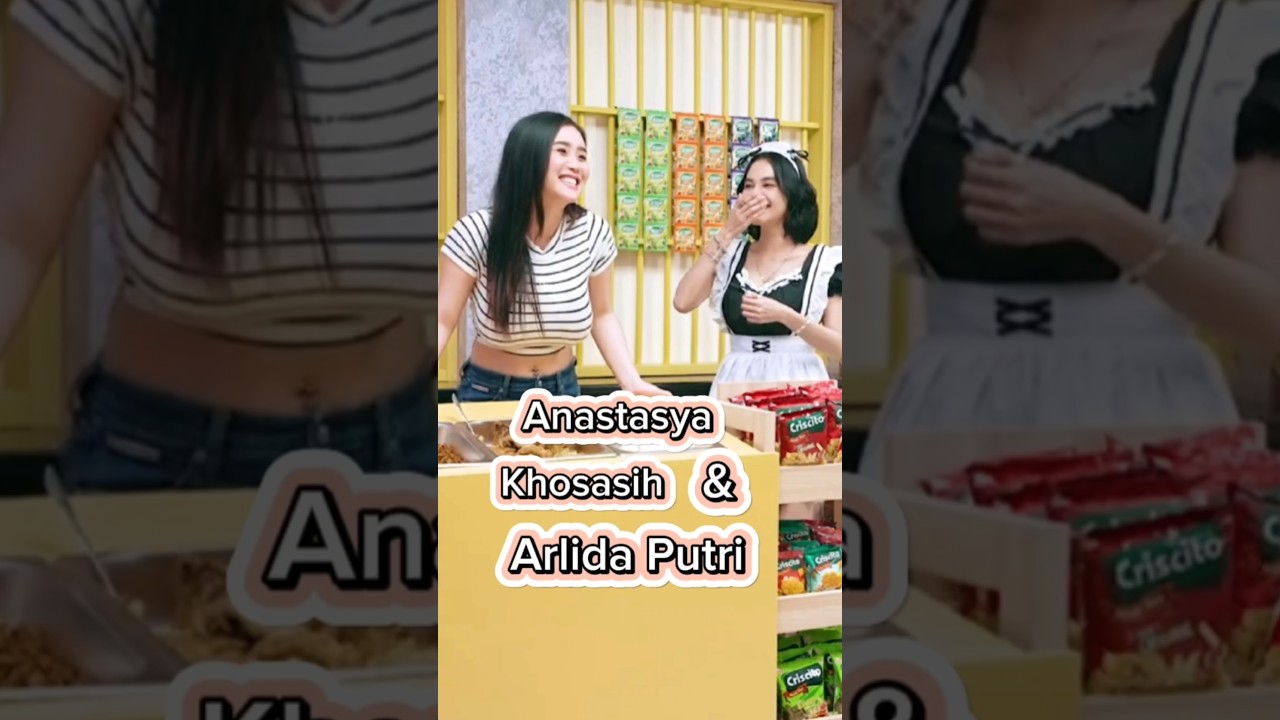 Anastasya Khosasih dan Arlida putri #shorts #anastasyakhosasih #arlidaputri #trending #viralvideo